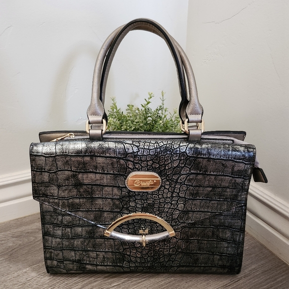 Brangio Italy Marble World Designer Tote Bag - Picture 1 of 10